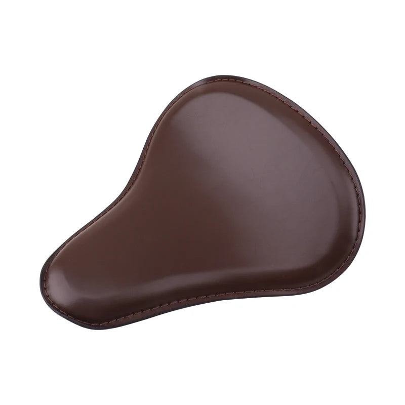 Retro Solo Motorradsitz aus PU Leder – Wasserdichter Einzelsitz für Bobber, Chopper & Custom Bikes