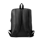 DIDA BEAR Sac à dos en cuir PU pour hommes – Grand sac à dos pour ordinateur portable 15,6 pouces, cartable et sac à dos décontracté pour adolescent