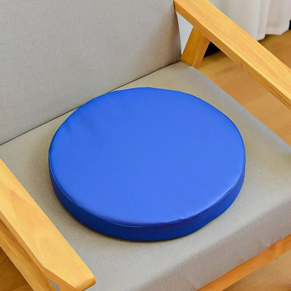 Bequemes Leder Stuhlkissen mit Memory Foam – Wasserdichtes, dick gepolstertes Sitzkissen für Küche & Alltag