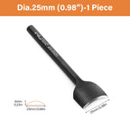 WUTA Basic Leder Eckenstanzer 1/4 Rund – Arc-förmiger Corner Cutter aus Carbonstahl für Gürtel, Riemen & Lederkanten