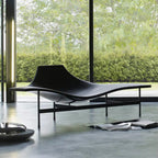 Luxuriöser schwarzer Leder-Relaxsessel in Übergröße – Moderner italienischer Designer-Loungestuhl für Wohnzimmer, Hotel & Lounge