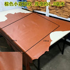 Großformatiges Echtleder Rindsleder – Ganze Haut aus erster Schicht, weich & flexibel für Taschen, Polster & DIY-Projekte