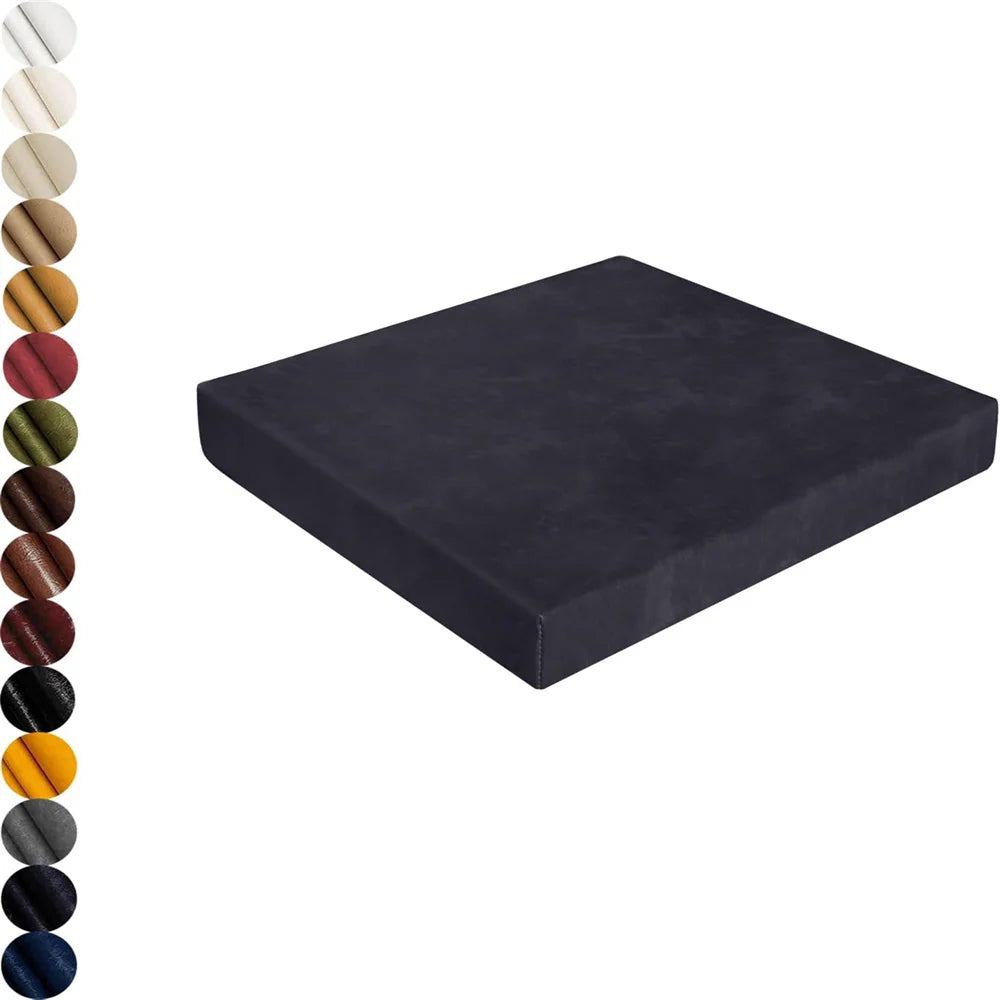 Maßgefertigtes wasserdichtes Sitzkissen aus Wax-Leder – Komfortable Bankauflage für Garten, Terrasse & Schaukel