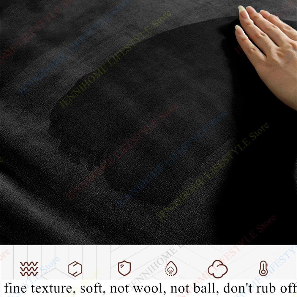 Selbstklebender Veloursstoff – Feuille de cuir en faux suède pour meubles, intérieur de voiture et décoration DIY