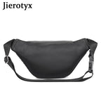 JIEROTYX Damen Gürteltasche - Riñonera vintage de cuero PU con bolso alto, alto y de pecho en estilo gótico
