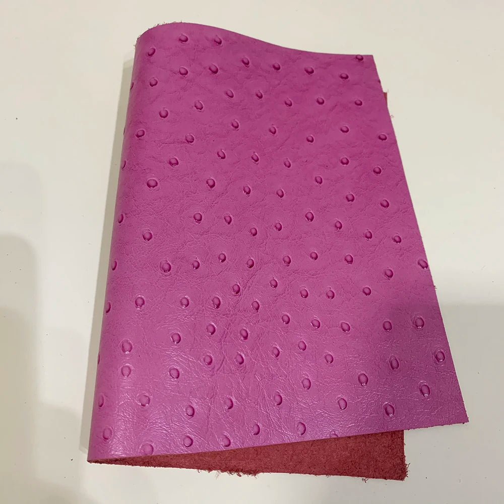 Geprägtes Echtleder Rindsleder Top Layer – Chromgegerbtes Leder 1,0–1,5 mm im A4-Format für DIY Taschen & Accessoires