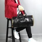 AND THE LIKE Unisex Fitness- & Reisetasche – Gym Bag aus Mikrofaser mit Trocken-/Nass-Trennung, Schulter- und Handtasche für Männer & Frauen