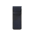 Vintage Leder Optik Stifteetui – Estuche para bolígrafos compacto para escuela, oficina y negocios | Mini Schreibwaren Organizer para mujeres y hombres 