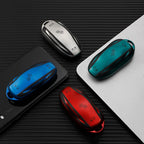 Étui de protection en cuir TPU de qualité supérieure pour Tesla – Étui de clé intelligent pour modèle 3, modèle Y, modèle S et modèle X