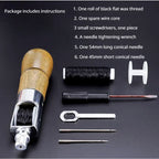 Machine à main DIY pour le cuir – Ustensiles de cuisine avec des outils de bricolage pour l'entretien et la réparation 