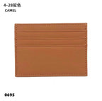 Personalisierter Leder Kartenhalter mit Initialen – Slim Wallet aus echtem Rindsleder für Damen &amp; Herren