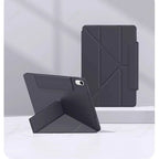 Étui en cuir PU pour iPad Air 11 &amp; 13 (2024-2025) et iPad Pro 11 / 12.9 – Housse de protection pour tablette avec support multi-angle et fonction veille/réveil 
