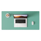 Tapis de bureau et tapis de souris en cuir PU pour bureau, bureau à domicile et école