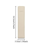 Étui à stylos en cuir PU avec bande élastique – Étui à stylos Schlankes pour journaux, écoles, bureaux et réunions 