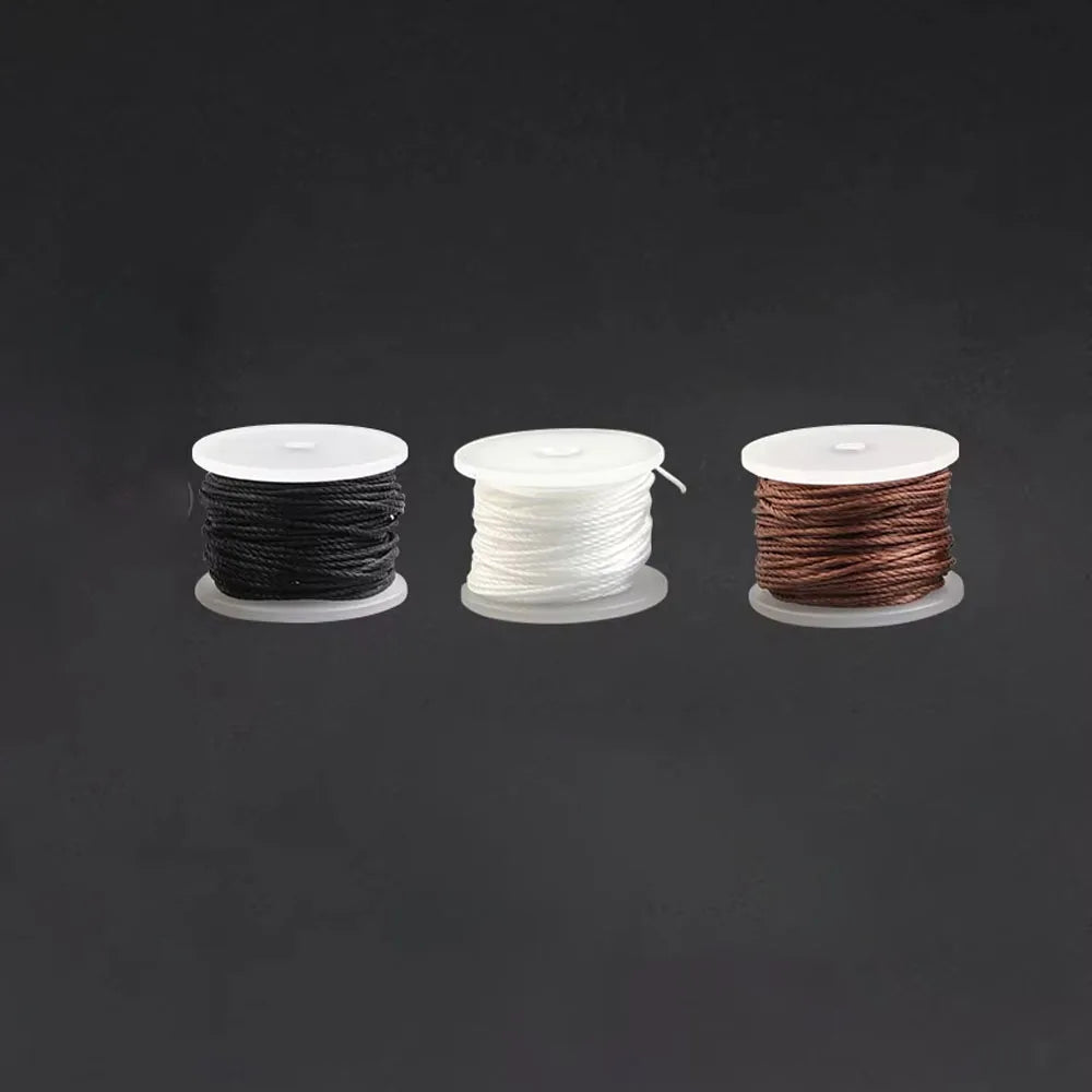 BESHAND Ensemble de pinces à linge en cuir – Machine à main avec Speedy Lock Stitcher, Nadeln &amp; Wachsgarn pour DIY Lederarbeiten &amp; Reparaturen 