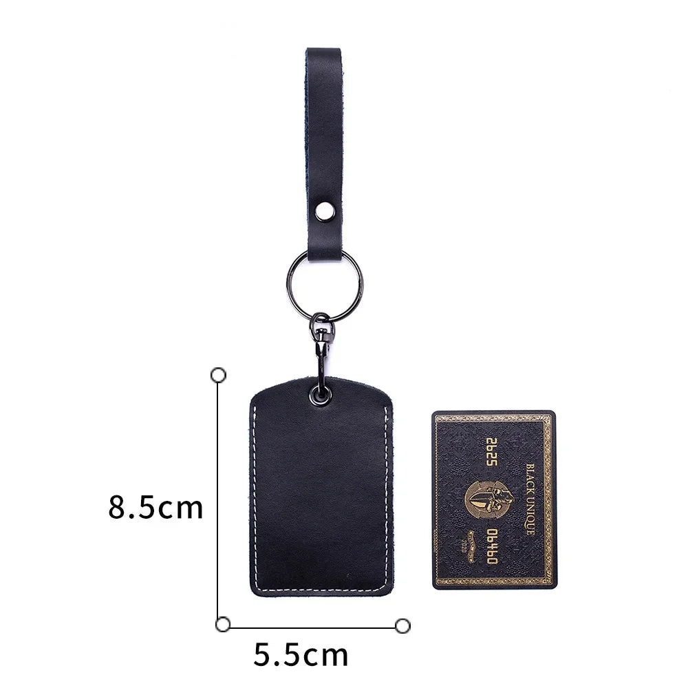 Personalisierbare Lederhülle für StarLine S96 & PIK Intercom – Premium Schutzcover aus Rindsleder für Alarm- & IC-Tags mit Schlüsselanhänger