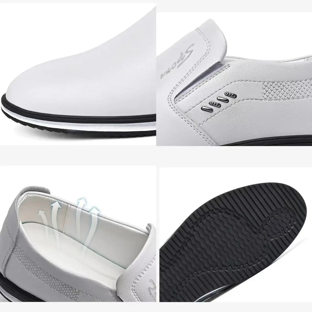 Designer Herren Loafer im Leder-Look – Hochwertige Moccasins & Driving Shoes, leichte Slip-On Schuhe für Business & Freizeit