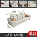 Wasserdichtes Luxus Ledersofa – Modernes L-förmiges Designer Ecksofa mit Schlaffunktion & Stauraum