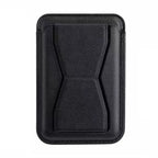 MagSafe Kartenhalter aus PU-Leder – Diebstahlsicheres Kartenetui für iPhone 16 / 15 / 14 / 13 Pro Max | Magnetische Wallet mit Standfunktion