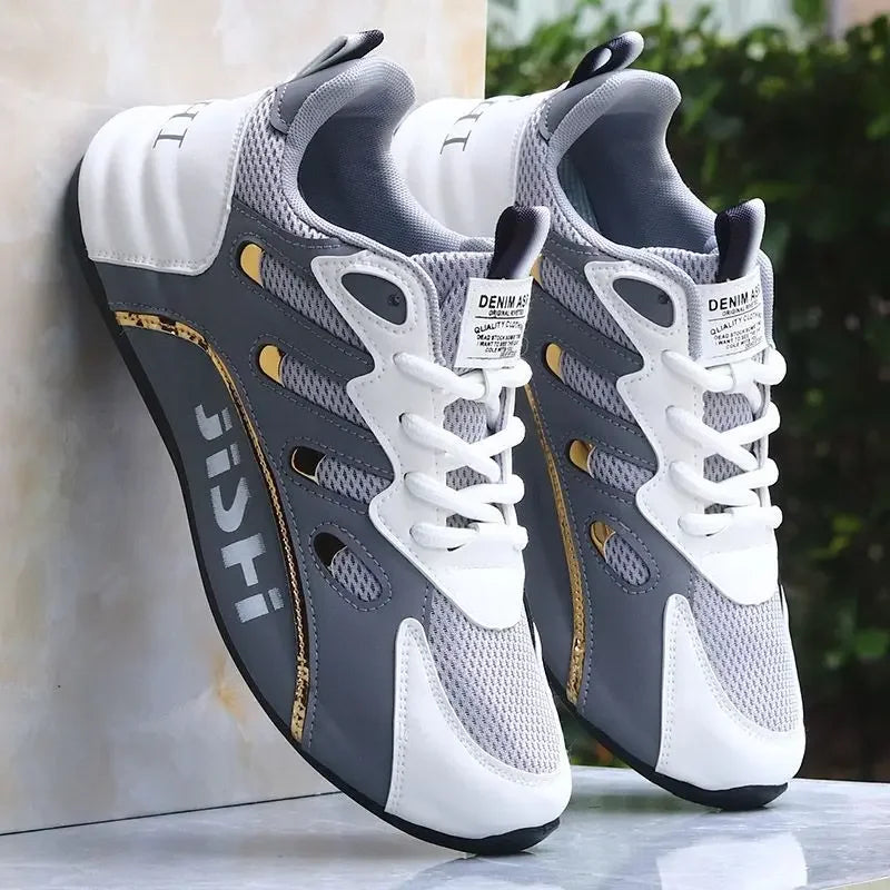 Luxus Herren Ledersneaker – Hochwertige Casual Sportschuhe, Plattform-Sneaker für Alltag, Fashion & Running