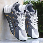 Luxus Herren Ledersneaker – Hochwertige Casual Sportschuhe, Plattform-Sneaker für Alltag, Fashion & Running