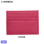 Personalisierter Leder Kartenhalter mit Initialen – Slim Wallet aus echtem Rindsleder für Damen &amp; Herren