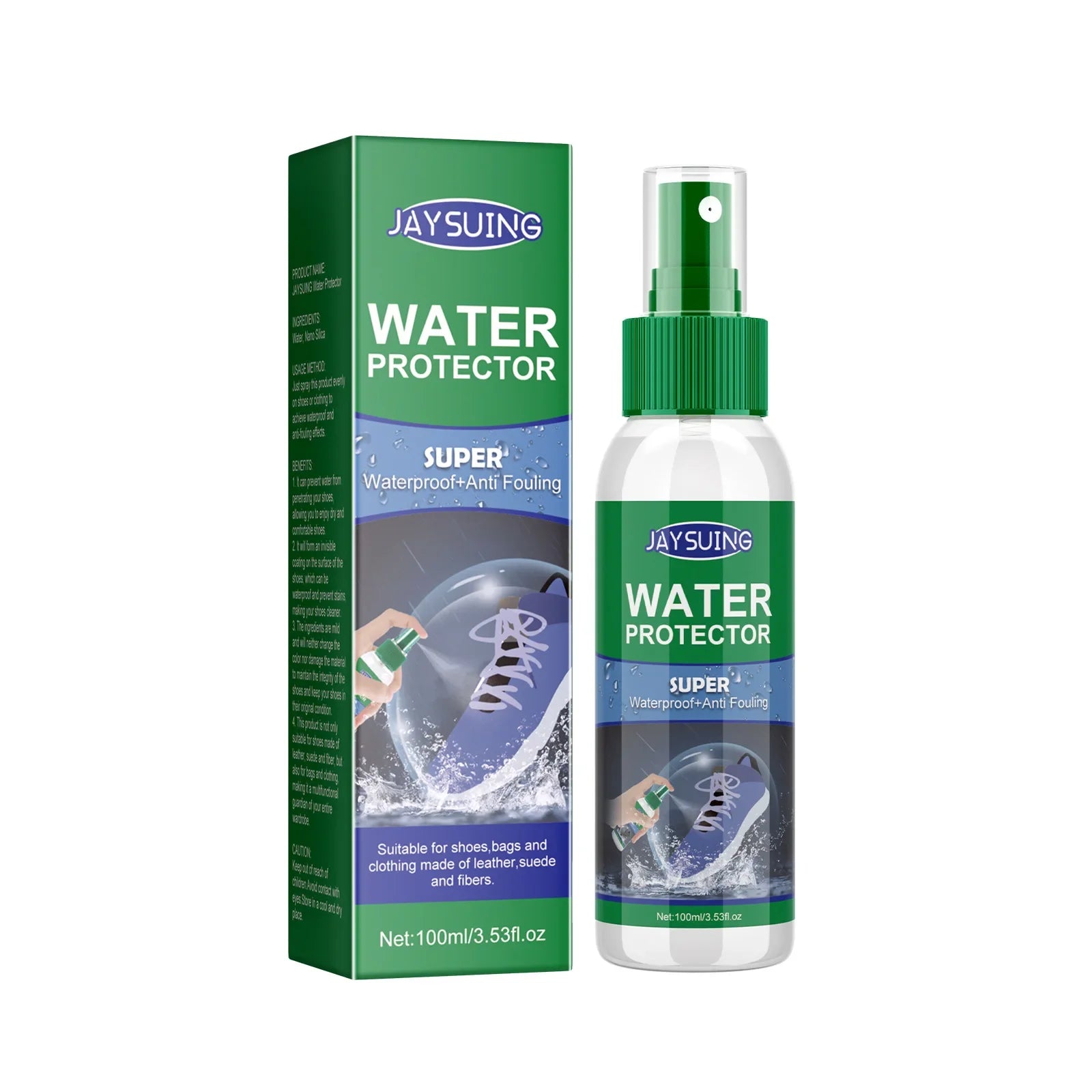 Schuh Imprägnierspray – Wasserdichter & schmutzabweisender Schutz mit hydrophober Beschichtung für Schuhe, Leder & Textilien (100 ml)