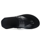 Shinefullstr Herren PU Leder Flip-Flops 2025 – Sommerliche Casual Slippers, Outdoor Slippers, Rutschfest, Bequeme Chanclas Hombre