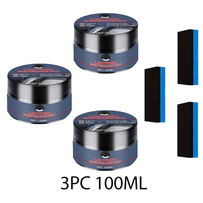 300 ml Spezial Wachs für Auto Innenraum – Lederpflege &amp; Cockpit Politur für Ledersitze, Armaturen &amp; Kunststoff