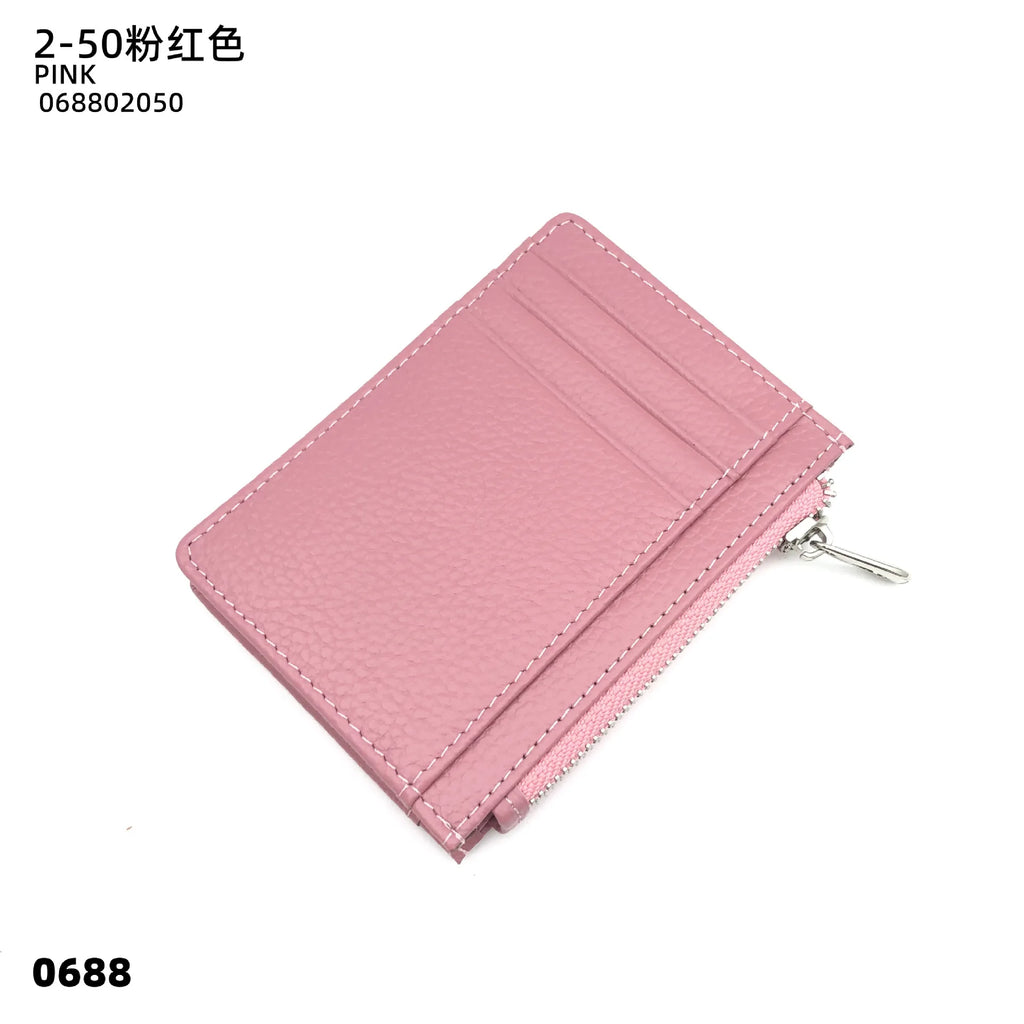 ISKYBOB Süße Damen Geldbörse aus PU-Leder – Kurze Wallet mit Reißverschluss & Druckknopf, Cartoon-Print, Kartenhalter & Münzfach