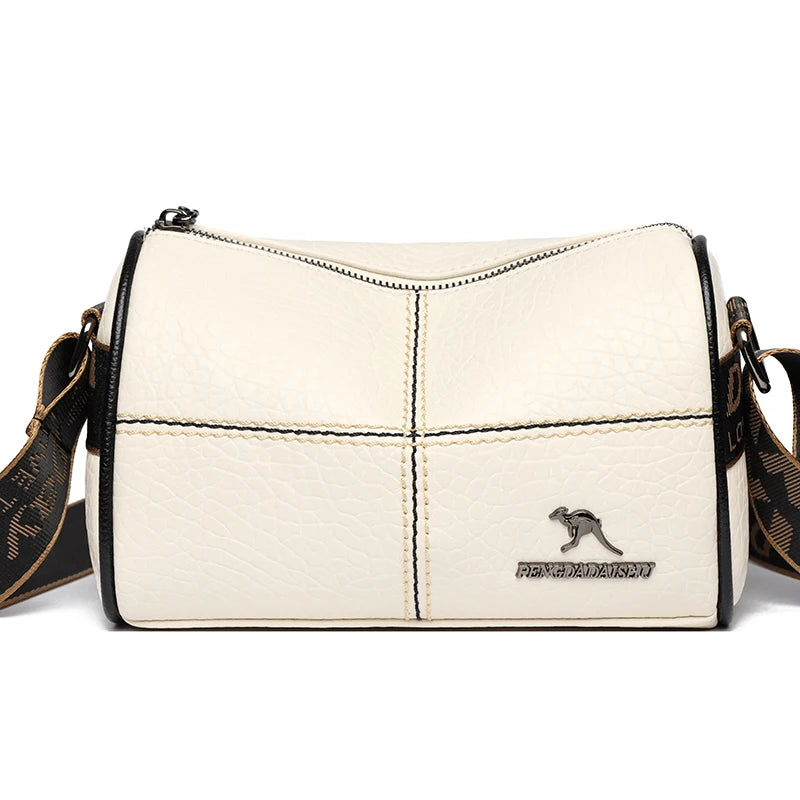 Luxuriöse Damen Handtasche aus weichem Rindsleder – Hochwertige Schulter- & Crossbody Bag 2024, elegante Leder Tote für Alltag & Business