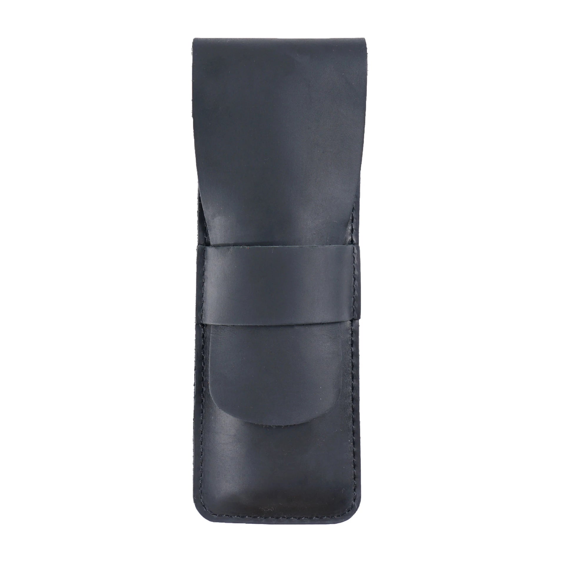 Retro Stiftehülle aus echtem Leder – Tragbares Rindsleder Pen Sleeve Etui für Reisen &amp; als Geschenk