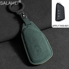 Wildleder Autoschlüssel Hülle para VW, Skoda y SEAT - Funda para llave premium para Passat B8, Tiguan MK2, Golf 8, Octavia A7/A8 y Leon MK4 