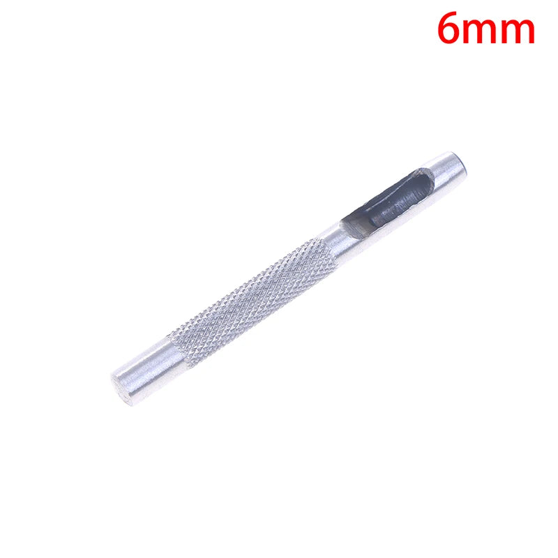 Rundloch Leder Stanze 3–25 mm aus Stahl – Präziser Hohl-Lochstanzer für Leder, Kunststoff, Gummi & Dichtungen (DIY Werkzeug)