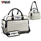 Sac de golf PGM YWB016 – Grand sac de golf en cuir PU avec doubles compartiments, protection et design étanche 