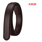 Hochwertiger PU-Ledergürtel ohne Schnalle – Premium Ersatzriemen für automatische Gürtelschnallen