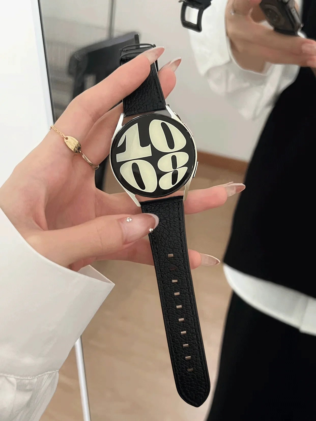 Lederarmband für Samsung Galaxy Watch – Hochwertiges Leather Loop Watchband 20 mm & 22 mm für Galaxy Watch 4–7, FE & Classic