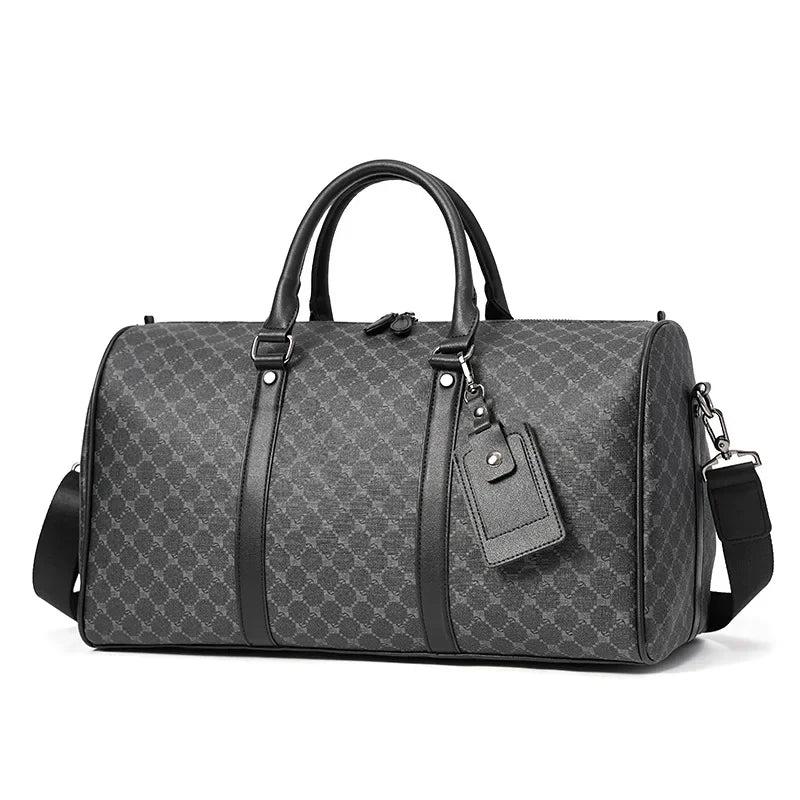 Modische PU-Leder Reise Tote Bag – Große Business- & Fitness Tasche für Damen und Herren, vielseitige Schulter- & Handtasche