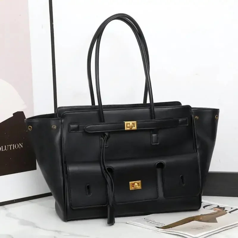 Designer Wings Tote Bag für Damen – Große Commuter Schultertasche im Locomotive-Stil, luxuriöse Wing-Handtasche mit viel Stauraum