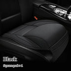 Ergonomisches PU-Leder Auto-Sitzkissen mit Rücken- & Beinunterstützung – Belüftetes Komfort-Sitzpolster mit Staufächern, universell passend