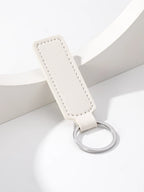 Handgefertigter Leder Schlüsselanhänger – Retro Keychain aus echtem Rindsleder in 7 Farben für Auto, Business & Alltag
