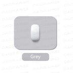 Kompaktes Leder Mousepad – Rutschfeste, doppelseitige PU Leder Mausmatte für Gaming, Büro & Laptop