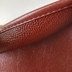 Quadratisches Sitzkissen aus Rindsleder 40 × 40 cm – Wasserdichtes, extra dickes Lederkissen für Büro, Sofa & Stuhl