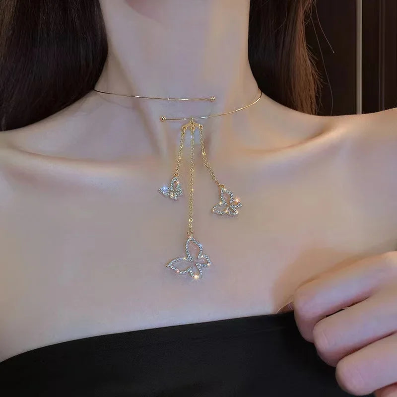 Vintage schwarze Lederkette mit geflochtenem Band & geometrischem Anhänger – Schlichte Halskette für Damen & Girls