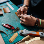 DIY Reliures &amp; Cuir Nähset – Ensembles d'outils et de travaux manuels pour reliures, travaux de cuir et réparations 