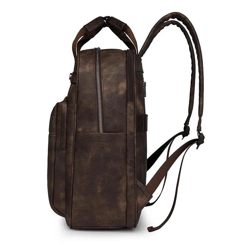 TILORRAINE Damen Leder Rucksack 2025 – Modischer Multifunktions-Rucksack mit großem Stauraum für Schule, Alltag & Reisen