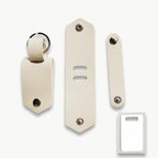 Personalisierter Leder-Schlüsselanhänger mit Foto & Gravur – Individueller Keyring mit Lasertext, emotionales Geschenk für Familie, Freunde & Partner