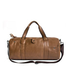 RUIMOM Vintage Sporttasche aus Lederoptik – Große Fitness- &amp; Reisetasche als Schulter- und Messenger Bag para mujeres y hombres