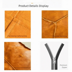 Moderner rutschfester Stauraum-Hocker aus PU-Leder – Wasserdichter, stapelbarer otomano mit großer Kapazität