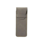 Vintage Leder Optik Stifteetui – Estuche para bolígrafos compacto para escuela, oficina y negocios | Mini Schreibwaren Organizer para mujeres y hombres 